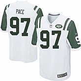 Nike Men & Women & Youth Jets #97 Pace White Team Color Game Jersey,baseball caps,new era cap wholesale,wholesale hats